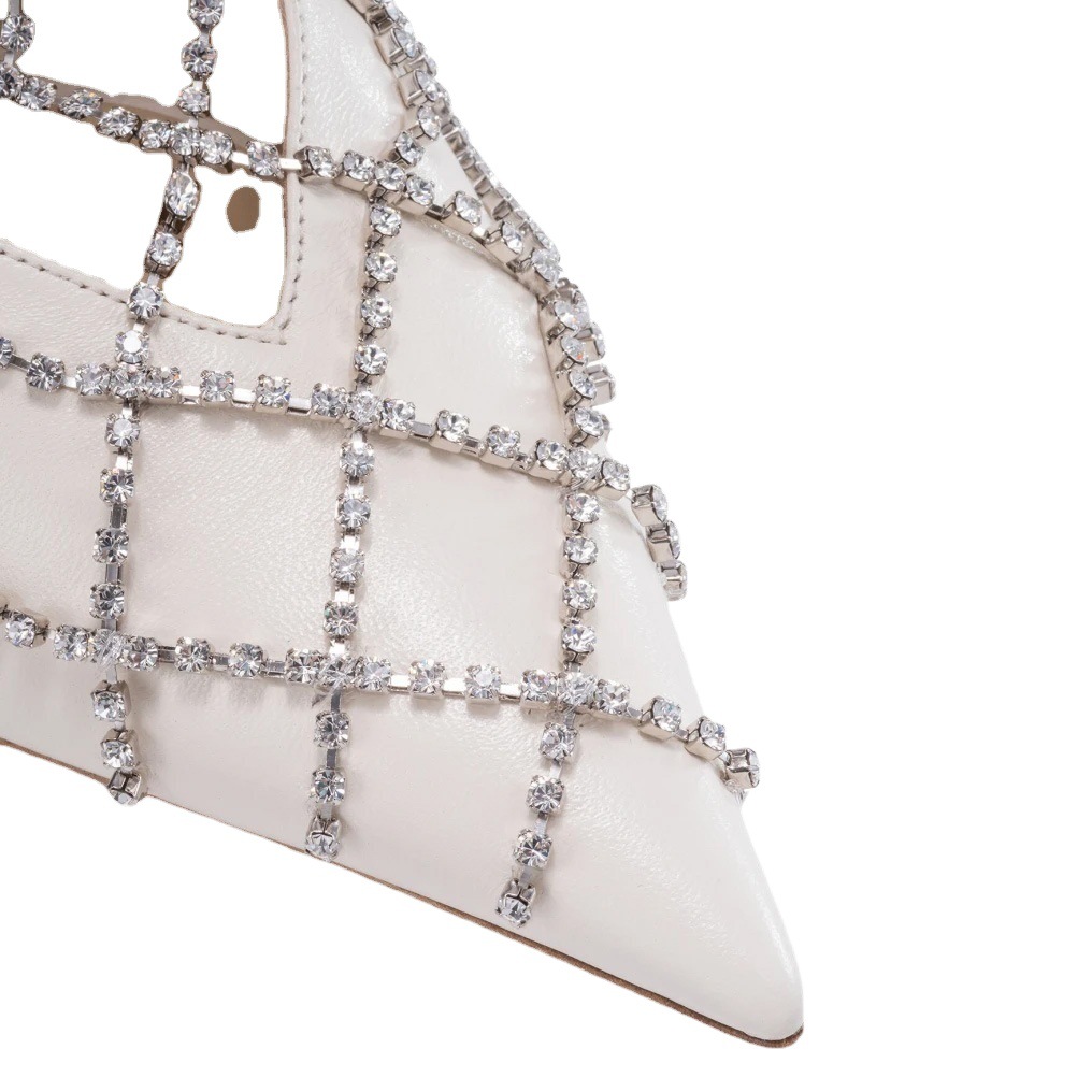 AliExpress rhinestone caliente tobillera europeo y americano malla borla tobillera Accesorios de playa tobillera