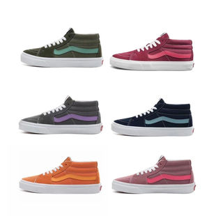 ���lSk8 Mid Reissue�Ў����e��Ů�׺�ɫ����Ь��H���^�ٴ��Ь