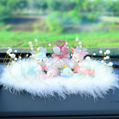 Full Set of Car Interior Decorative Accessories for Safe Journey - Cute Scented Figurine Car Air Freshener Creative Gifting for Men and Women