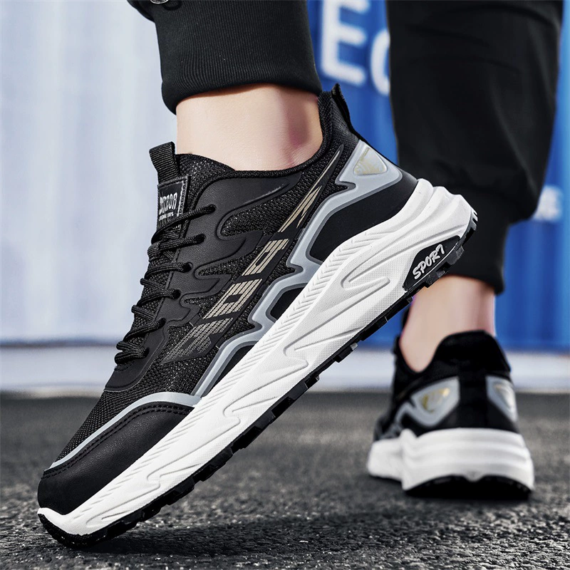 Mesh footwear, non-slip high sports shoes for leisure, for teenagers