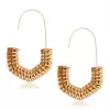 Rattan ear hook