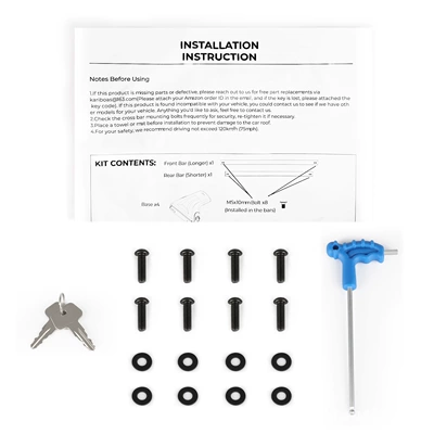 Luggage Box, No-Drill Installation for – Roof rack