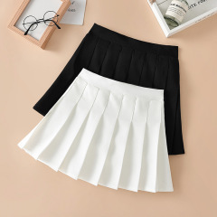 Girls' Semi-Body Skirt Summer 2023 New Children's Spring Pleated Skirt for Older Children Summer JK Short Skirt Stylish