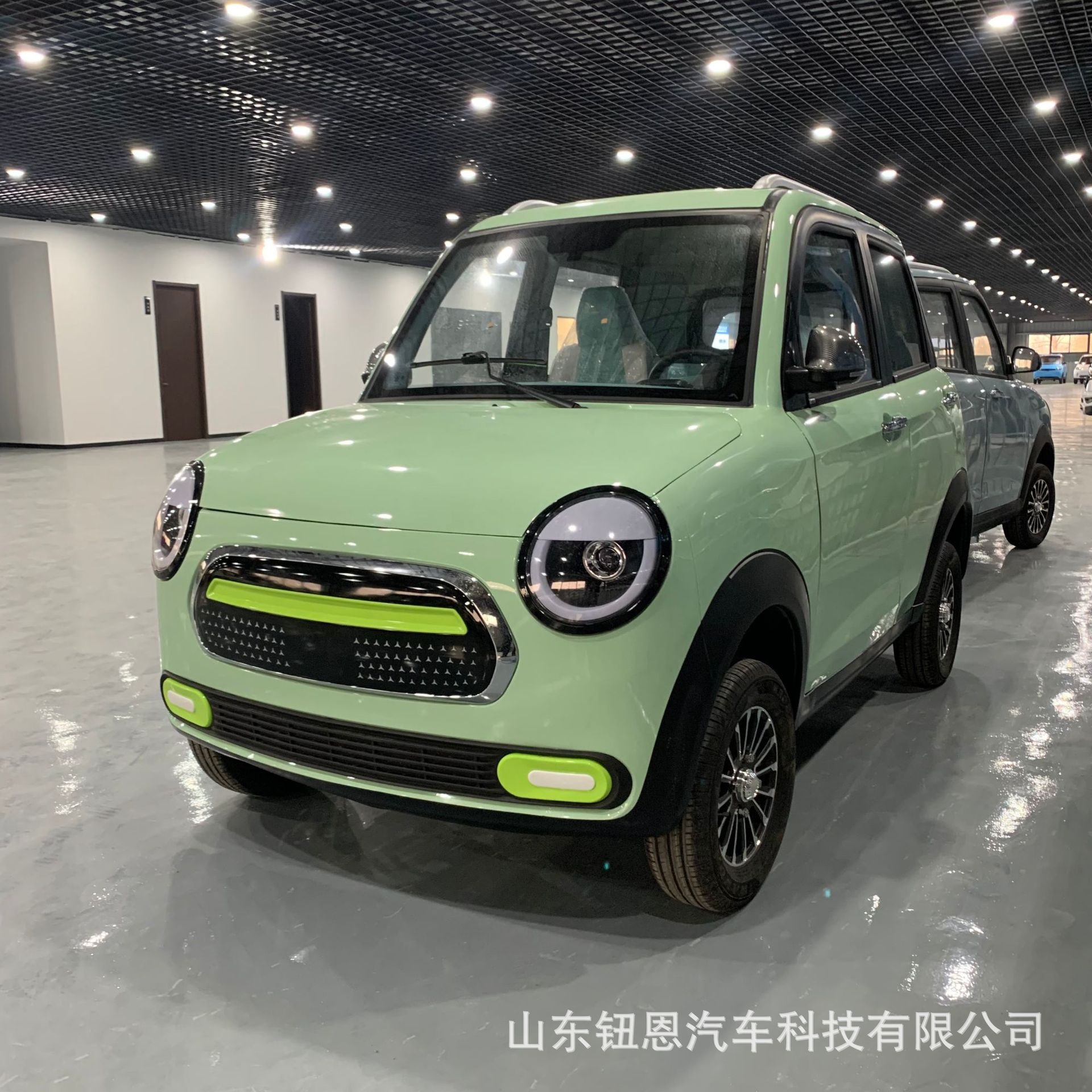 Sedan-Style Dual-Fuel Electric Four-Wheeler, Mobility Electric Vehicle, Electric Motorcycle, Cross-Border Exclusive Supply of 60V Lithium Battery Four-Wheeler