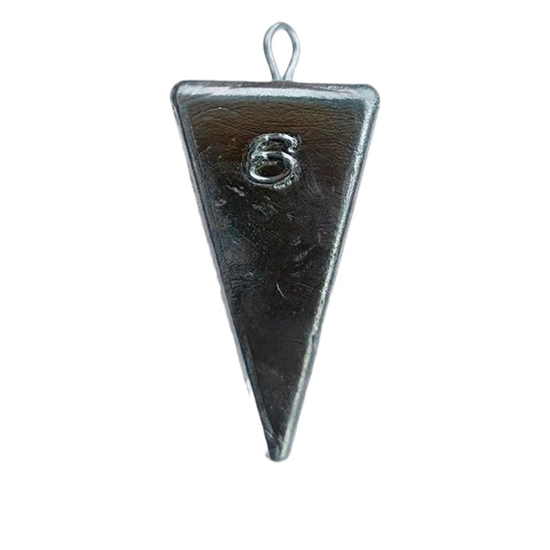Фабрика оптовой треугольник свинца рыболовные снасти поставляет рыболовный свинец кулон морской стержень с кольцом конический свинцовый кулон конический треугольник свинцовый кулон