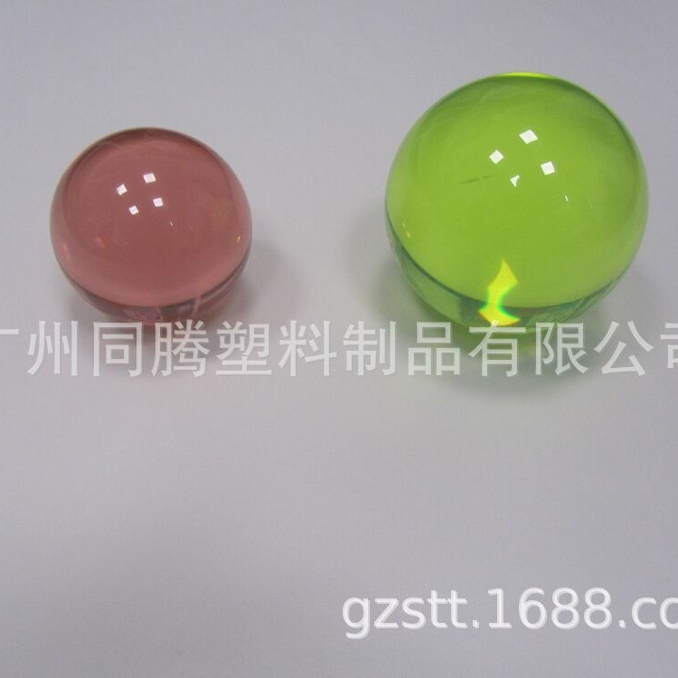 供应亚克力球 水晶球 水晶圆球 彩色压克力球  花朵球透明PMMA