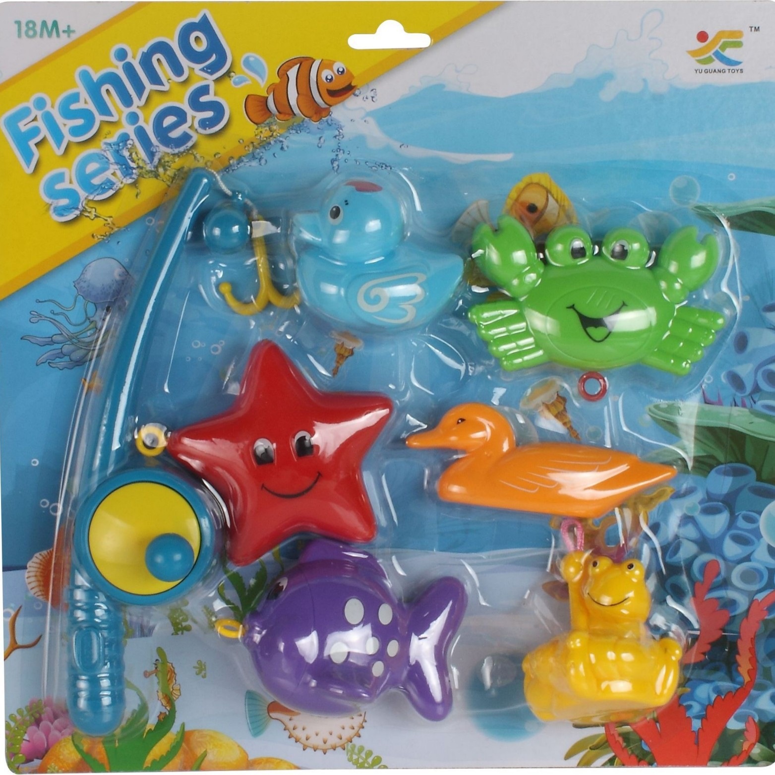 Elefante de venta transfronteriza juego de polo acuático juego de juguetes para niños juego de agua mini dibujos animados juego de pesca juguetes de baño