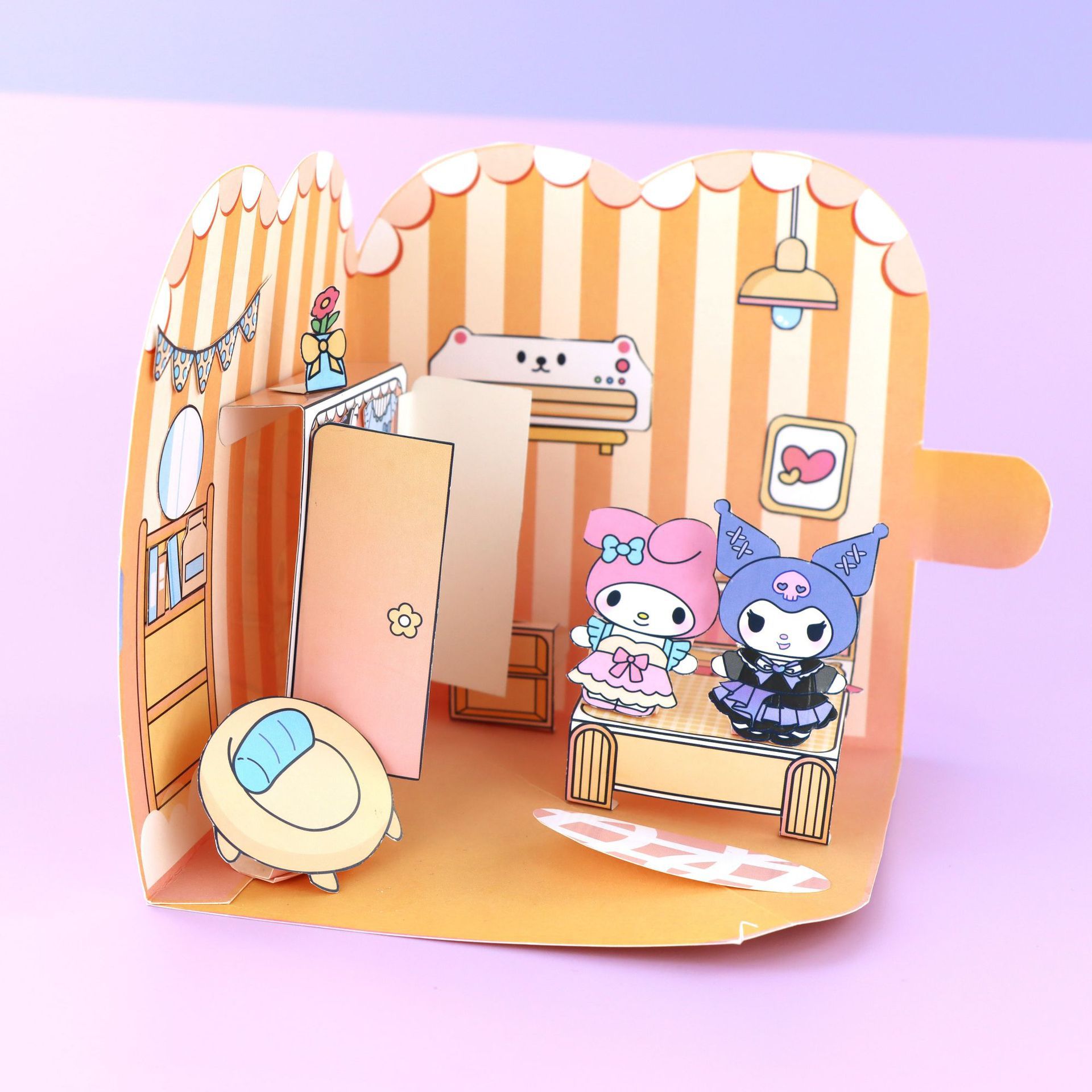 Coolomi melodía libro silencioso Descompresión de corte libre de mano de corte de juguete para niños material de DIY bolsa de cambio de libro