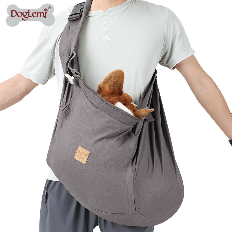 Сумка для собак дышащая, чтобы выйти на регулируемый плечевой ремень