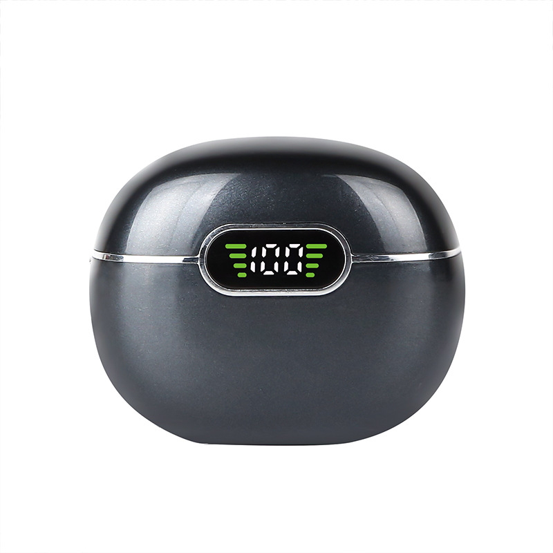 Audífonos Inalámbricos Intrauditivos con Tecnología de Reducción de Ruido, Pantalla Digital, Batería de Ultra Larga Duración, Resistentes al Agua, Bluetooth Inteligente, Baja Latencia