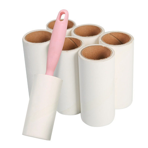 Hair stick replacement paper core dust paper pet hair stick tear-off roller clothes sticky hair remover dust brush