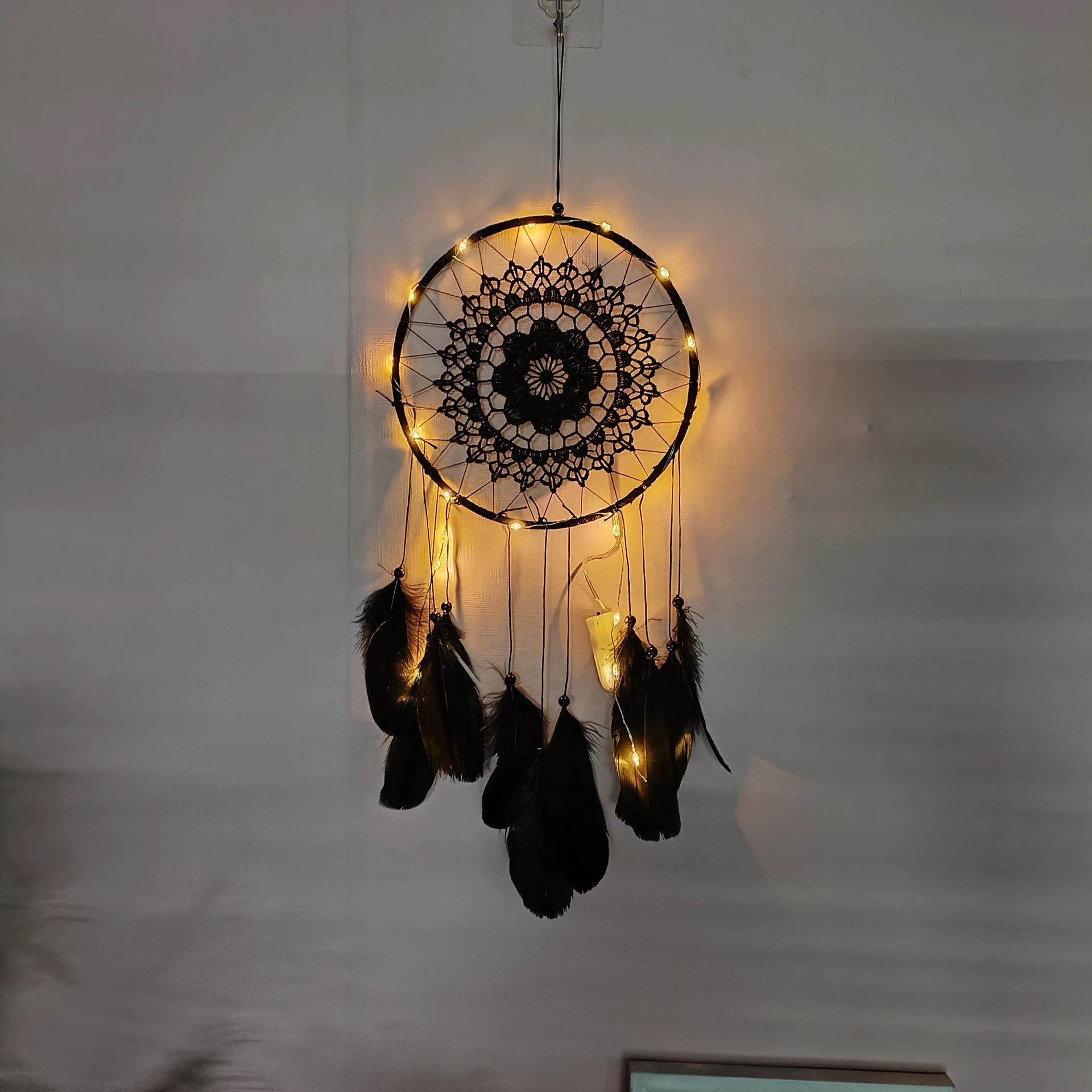 Ms6013 ins 6013 INS Goose Flower D drifting dream catcher дом перо подвесной творческий ремесло ловушка сновидений