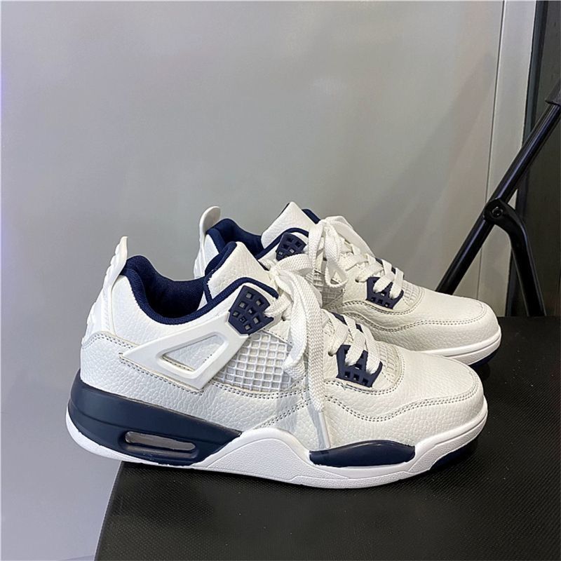 2024 primavera y verano nuevas zapatillas de aire en zapatillas transpirables para estudiantes de ocio con suela gruesa y alta tendencia de zapatos de carrera