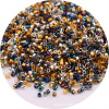 1.3x1.6mm 11/0 Antique Beads Domestic Size Uniformly Plated Metal Glass Glass Make DIY Material