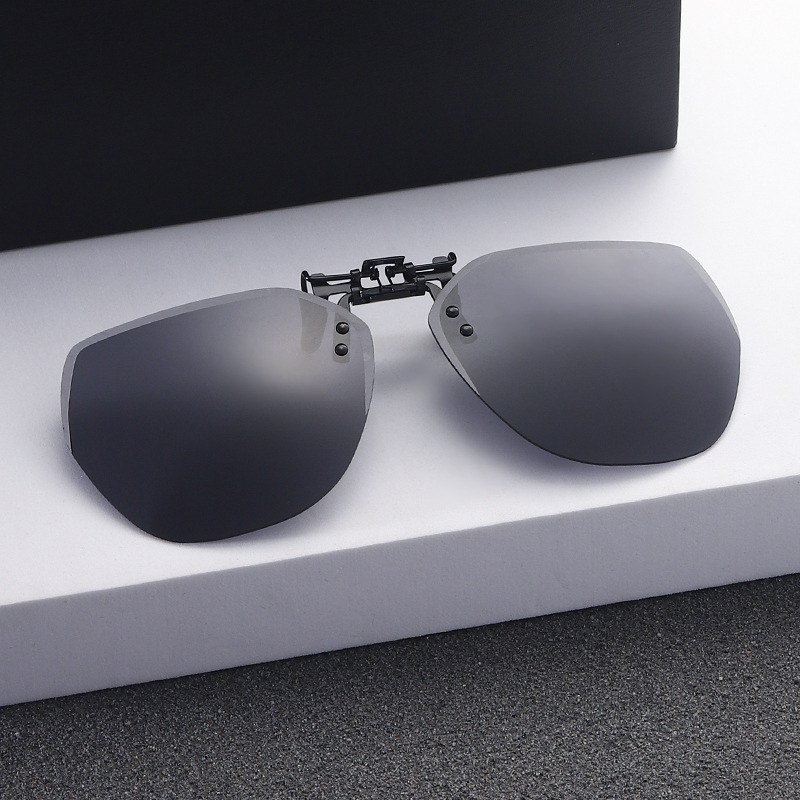 Polygonal sunglasses clip-on ultra-light polarized sunglasses for…
