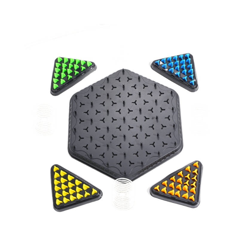 Chain Chess Juego de rompecabezas de escritorio Juego interactivo familiar entre padres e hijos Ejercicio del pensamiento lógico de los niños Juguetes educativos