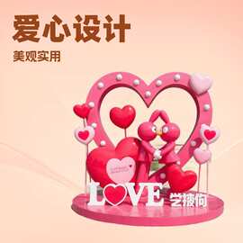 网红向日葵座椅爱心雕塑户外商业街打卡拍照道具商场美陈装饰摆件