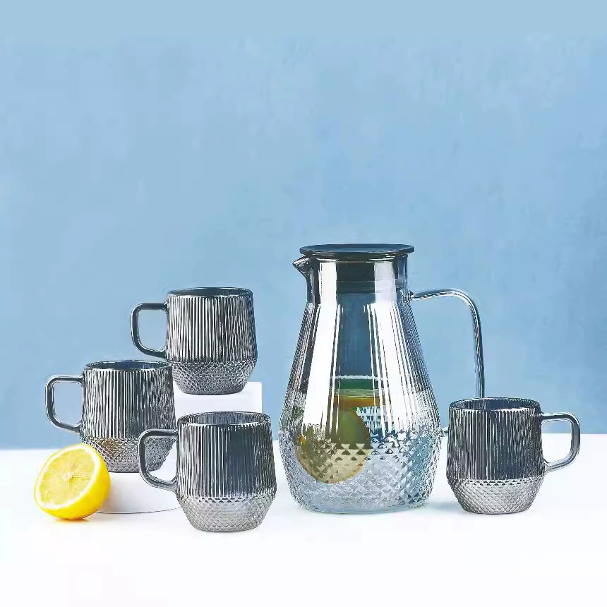Capacious teapot, glass gift box, set, wholesale
