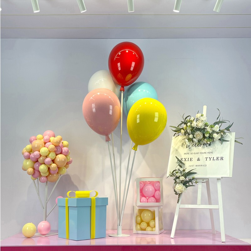 FRP plastic hardware simulation fake balloon props decoration jewelry 4S shop window wedding ornaments scene ornaments