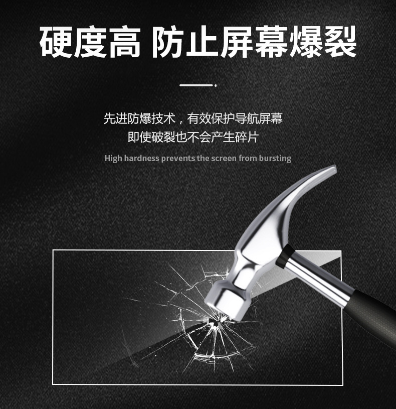 Suitable for 23-25 Honda Eleventh Generation Accord Screen Tempered Central Control Navigation Interior Film Automotive Supplies