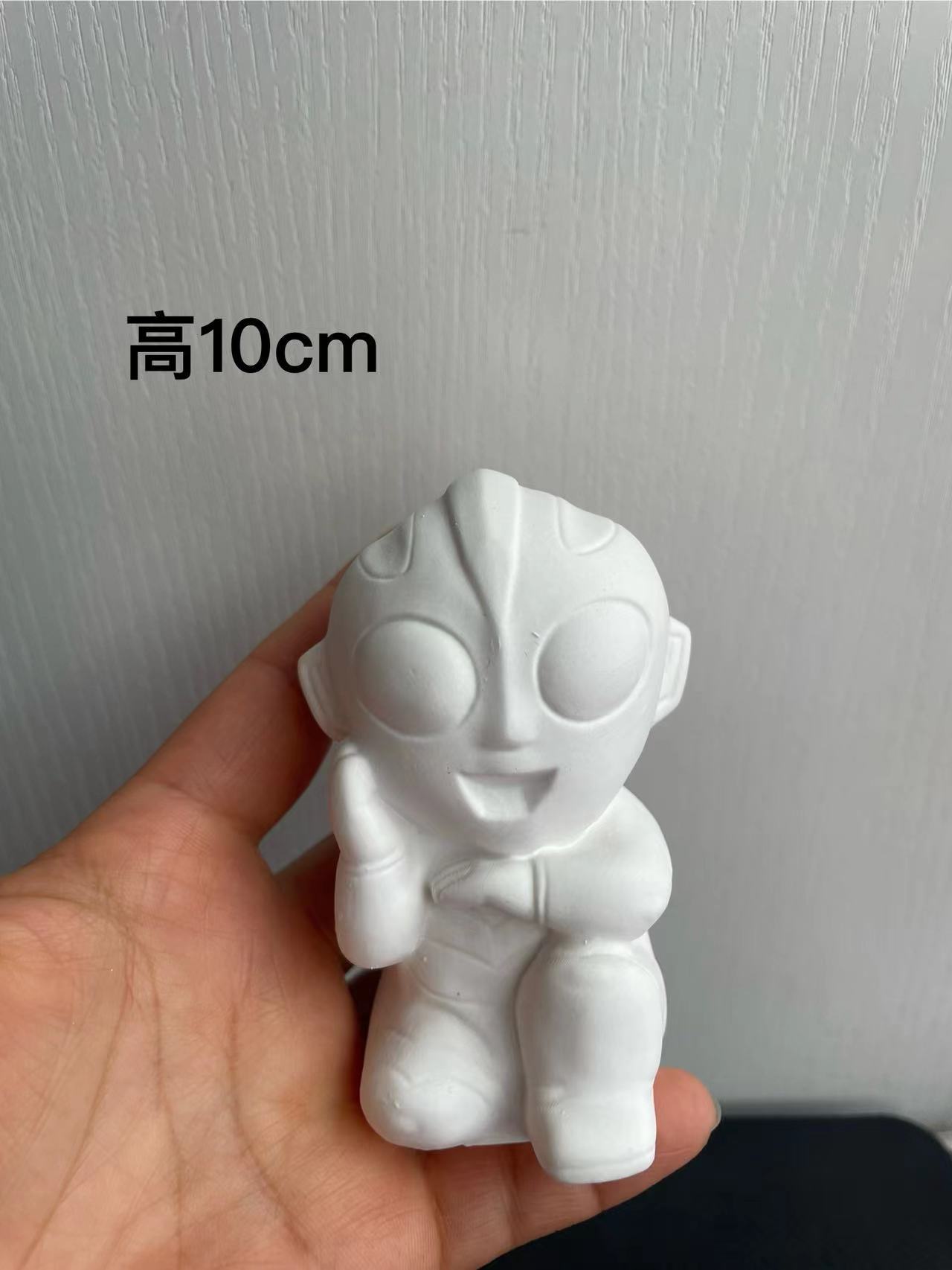 Frasco de Almacenamiento de Calabaza de Yeso en Blanco DIY para Pintar