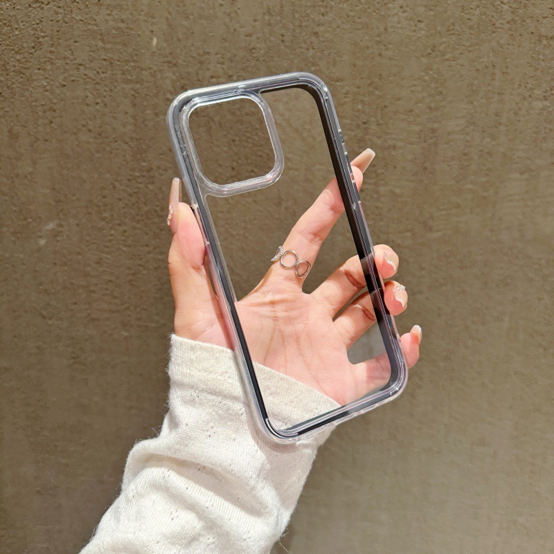 Apple 17pro スリーインワン携帯電話ケース透明落下防止保護カバー iphone17 アクリル携帯電話ケースに適しています|undefined
