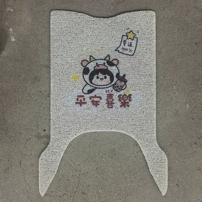 Foot Mat — Electric vehicle foot mat - white-shark-ii-electric-motorcycle-safe-travels-happy-riding