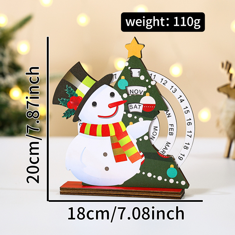 クロスボーダー新しいクリスマスカウントダウンカレンダークリスマスデジタルカレンダー装飾品ホームクラフト装飾品|undefined
