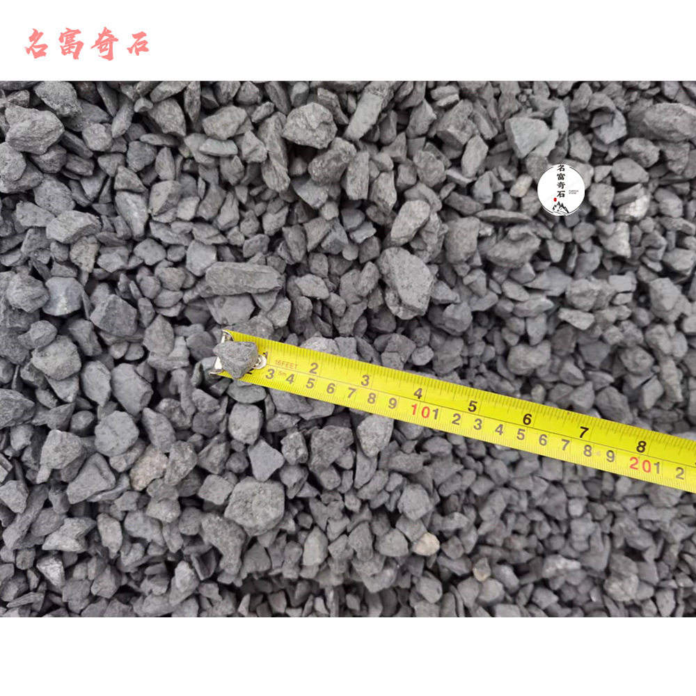 砾石混凝土路面制作材料 公园铺路造景砾石 广东英德砾石石材基地