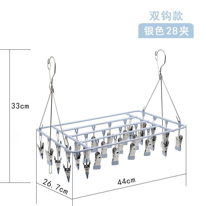 실버 그레이 [더블 후크 스타일]