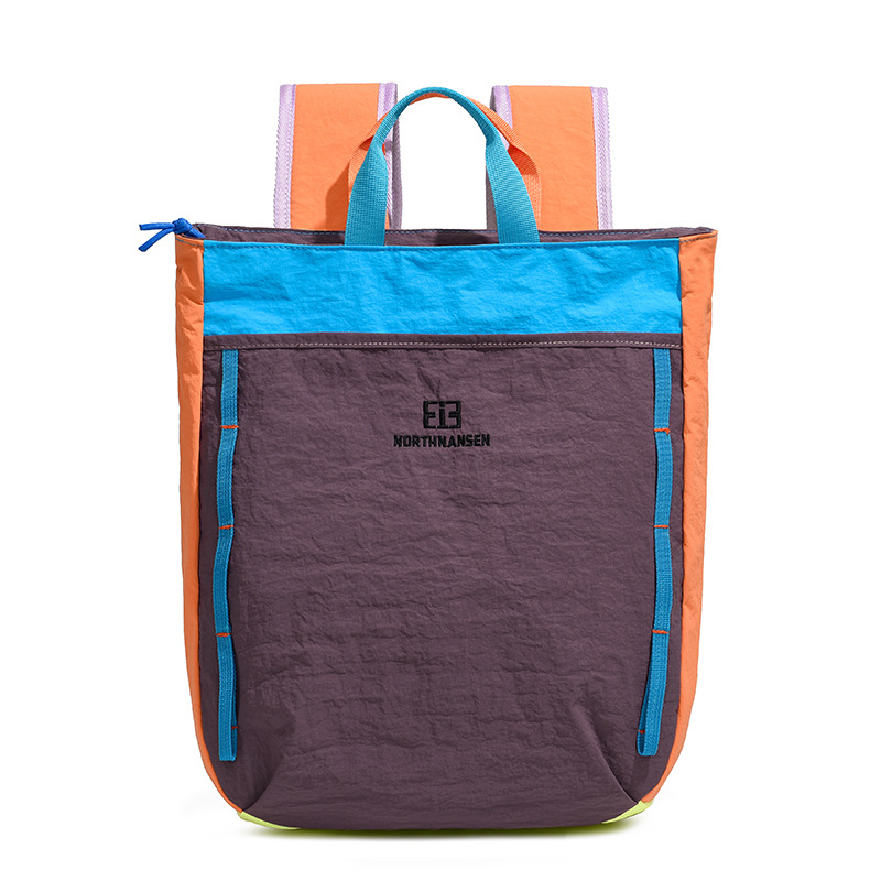 Mochila de color contraste al aire libre de montaña de marvel tinny nuevo otoño de gran capacidad de montaña bolsa de bicicleta