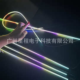 车载嵌入隐形亚克力氛围灯条高亮汽车中控氛围灯汽车内饰led灯条