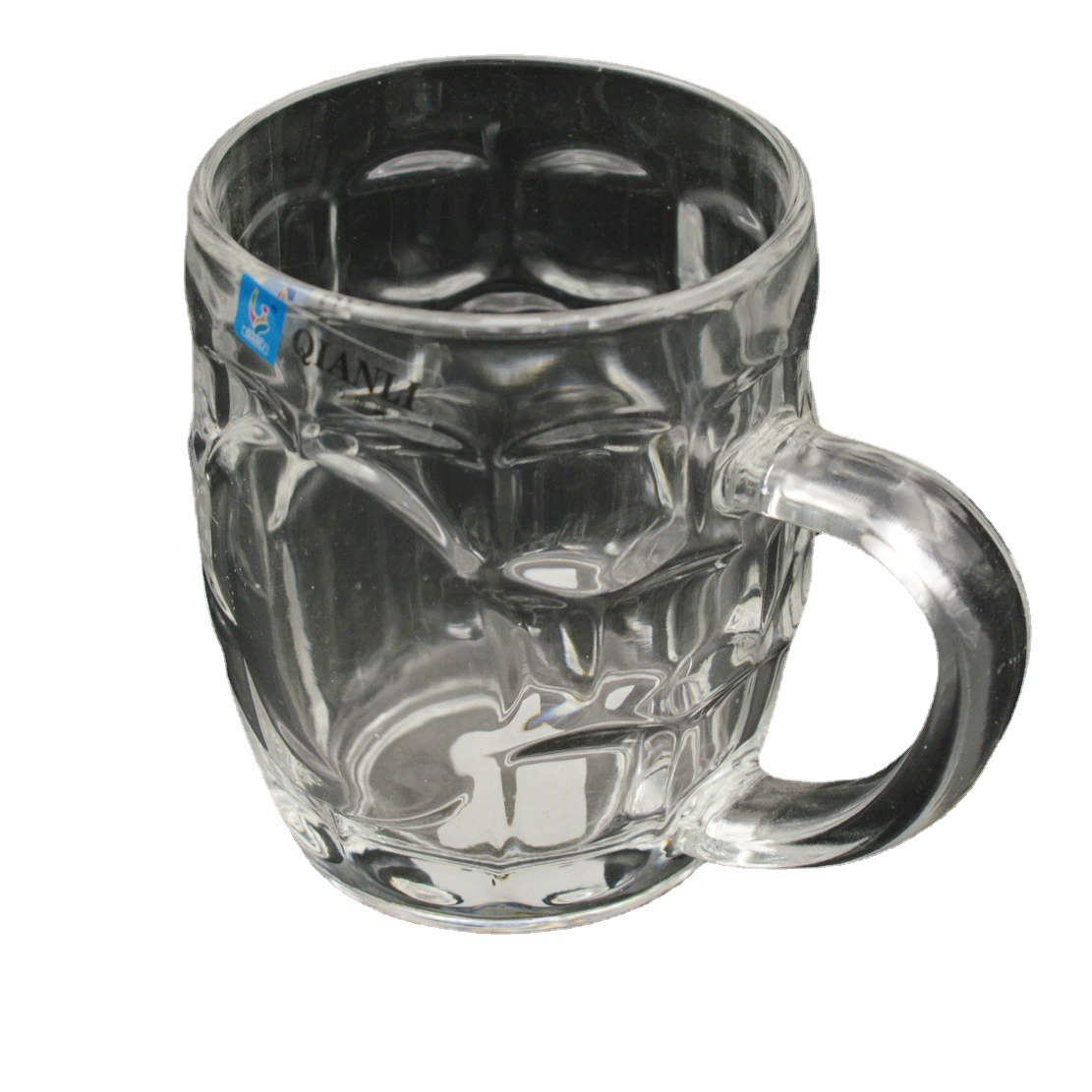 [Factory spot] Summer beer pineapple cup with hand -transparent glass cup tea cup thickened beer glass