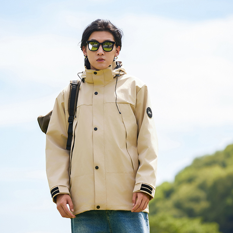 Demi-season men's hoody