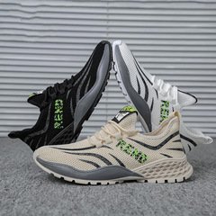 Sports shoes for men, new foreign trade casual shoes, street stall wholesale manufacturers, direct sales, fashionable Korean style trendy shoes, mesh running shoes