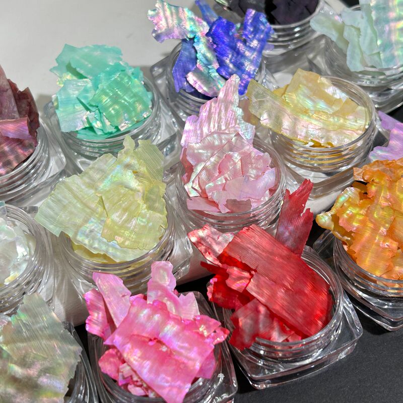 Ultra-Thin Bohai Bay Shell Fragments, Irregular Mother-Of-Pearl Sequins, Mobile Phone Case DIY Toy Materials, Nail Art Accessories Ultra-Thin Bohai Bay Shell Fragments, Irregular Mother-Of-Pearl Sequins, Mobile Phone Case DIY Toy Materials, Nail Art Accessories