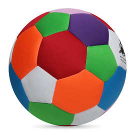 4号机缝静音布球防爆橡胶室内儿童玩具训练足球football批发定制