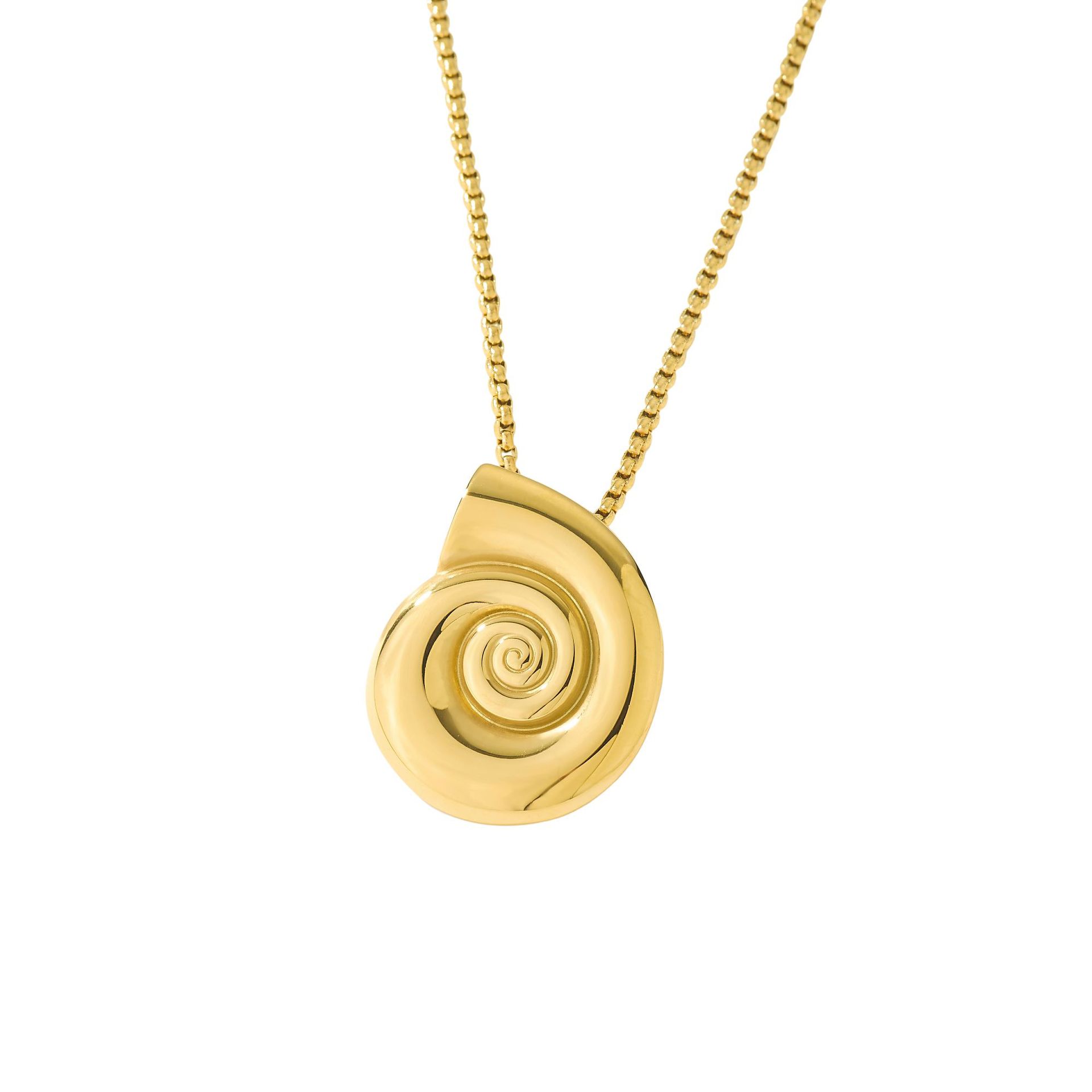 Joias elegantes e personalizadas que combinam com os estilos europeu e americano, em aço inoxidável banhado a ouro 18K com fecho de concha cravejado de diamantes._voghion.com