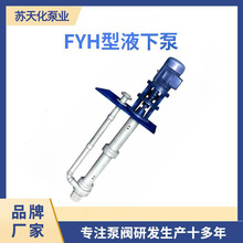 FYS/HYF氟塑料液下泵 耐酸碱化工泵 塑料化工泵除尘脱硫塔循环泵