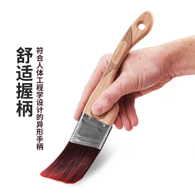 Щетка с алчный ручкой, grinding spike brush high-quality beylite oblique mouth длинная ручка, покрытие водорастворимая краска стены