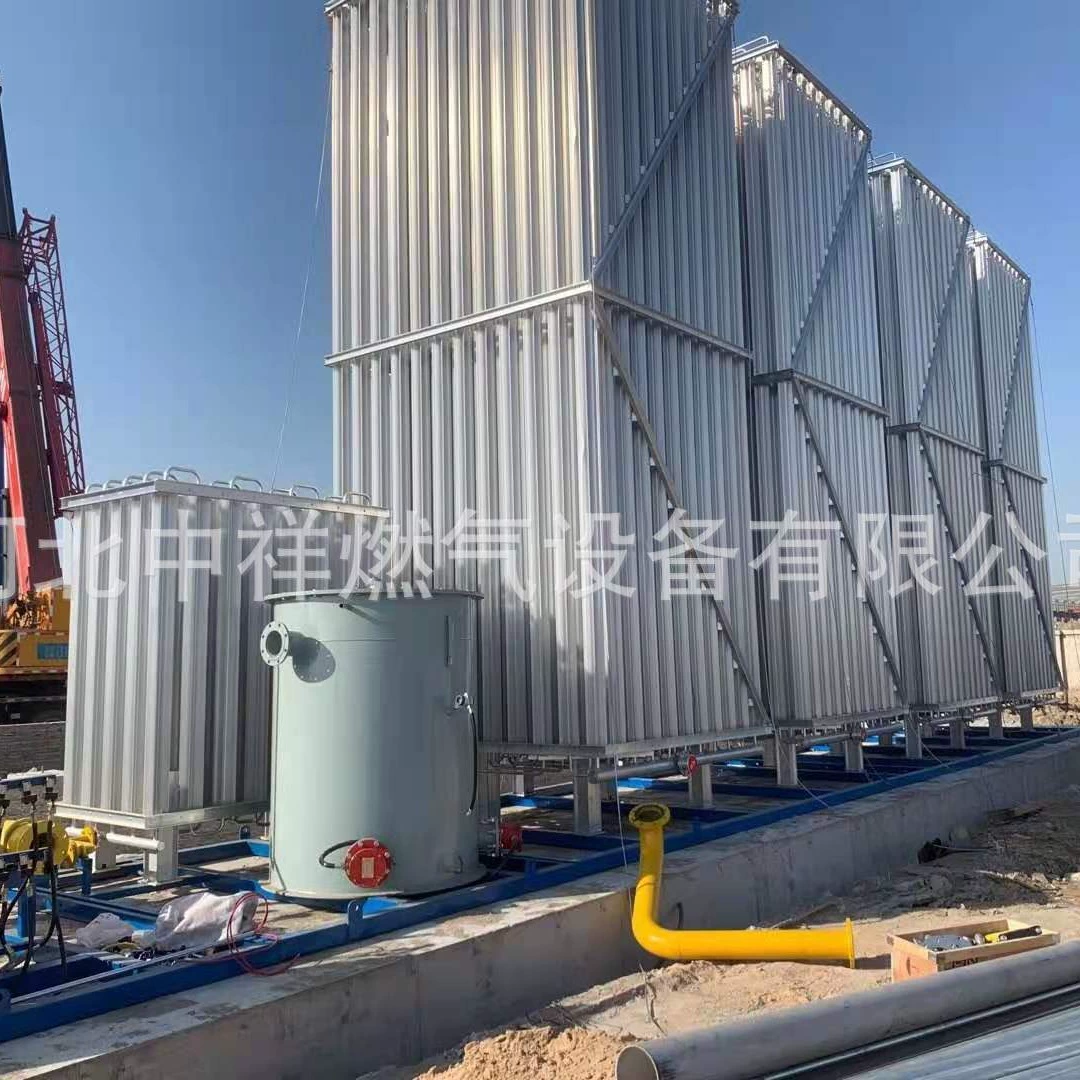 Воздушный термостатический испаритель Город система подачи газа lng Кислородный азотный газовый испаритель