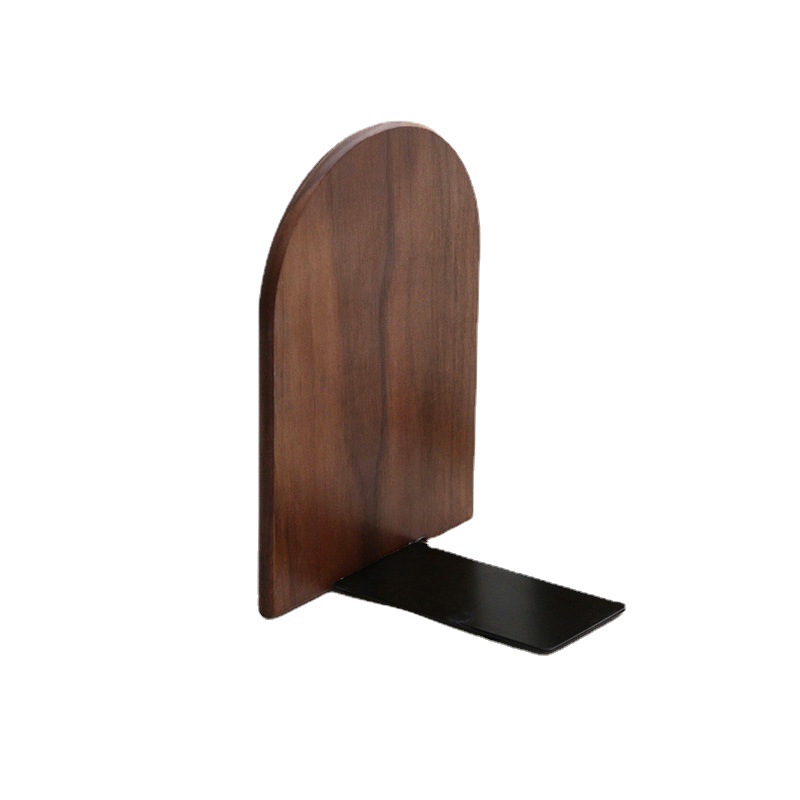 Haya negro nogal libro de madera stand libro creativo soporte espesado sólido lindo creativo exportación a Japón orden original