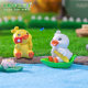 Micro-Landscape Cute Happy Little Duck Doll Gardening Landscaping DIY Decoration Hanging Accessories Car Small Ornaments