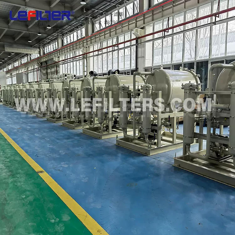 工业用脱水滤油机 处理量500L/H 液压油精密过滤聚结分离一体装置