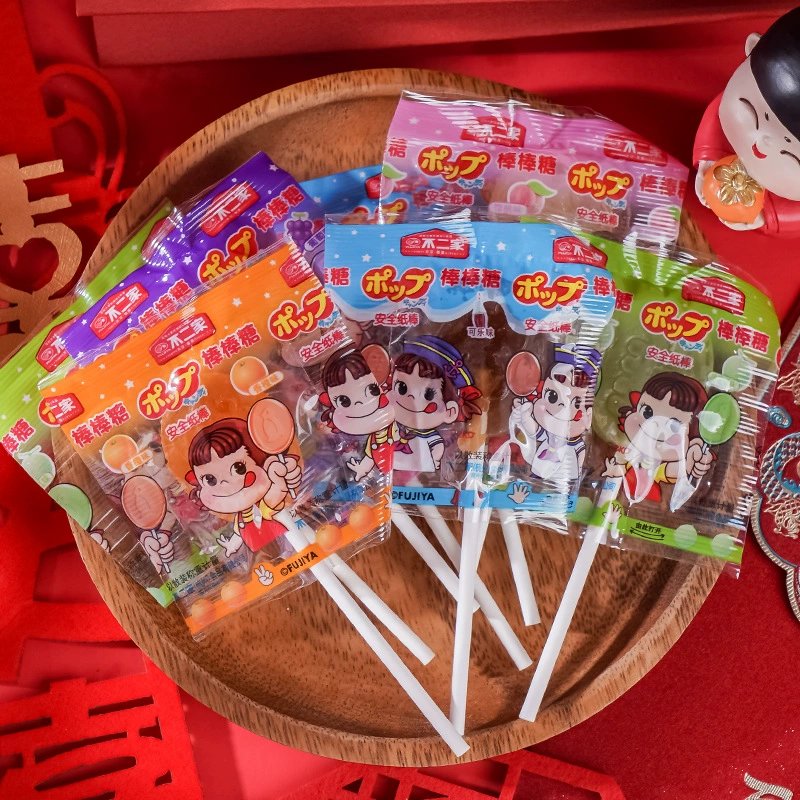 Yuerjia леденец смешанный фруктовый вкус 500g68 свадебные конфеты Детская сумка для закусок