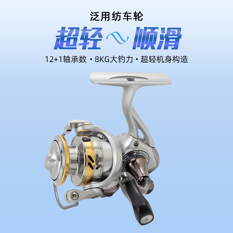 in stock wholesale GW800 spinning wheels do not fry ultra-light fuselage remote cast micro-object Luya fishing line wheel a batch