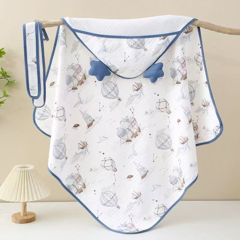 Baby Swaddle, Toddler Swaddle, Delivery Room Spring and Autum Outing Thin Baby Thickened Baby Swaddle Wrap Factory Clearance