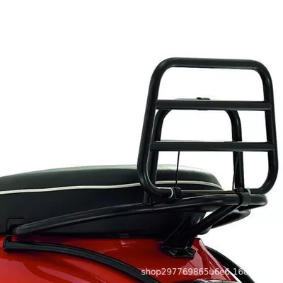 black electroplated guardrail, Motorcycle bumper - original-spring-sprint-150-black-rear-rack