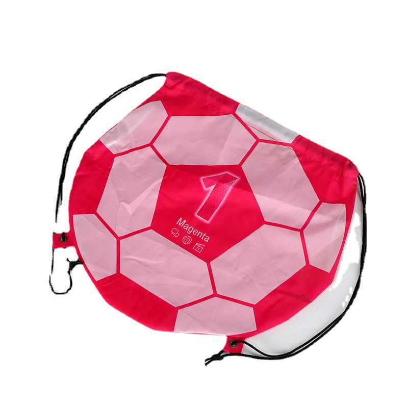 Venta al por mayor de poliéster en blanco 210D bolsa de cordón personalizada bolsa de bola de juguete bolsa de almacenamiento de cordón personalizado