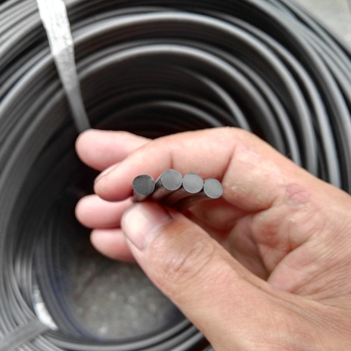 帐篷透明卡条塑料嵌条胶条PVC塑料橡塑条增强圆条门窗橡胶实心条